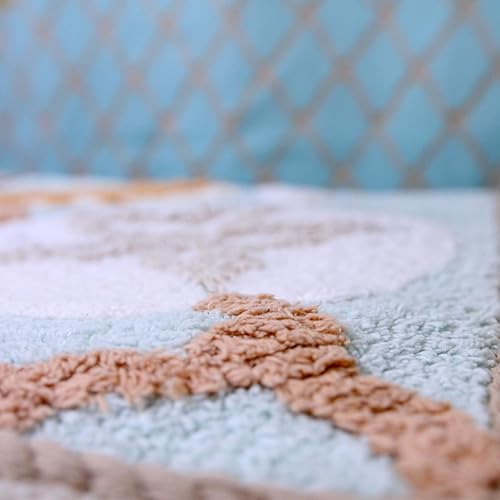 Miniatura 3 de Avanti Linens - Alfombra de baño, suave y absorbente, accesorios de baño inspirados en la playa (colección Seaglass, 24 x 60 pulgadas)