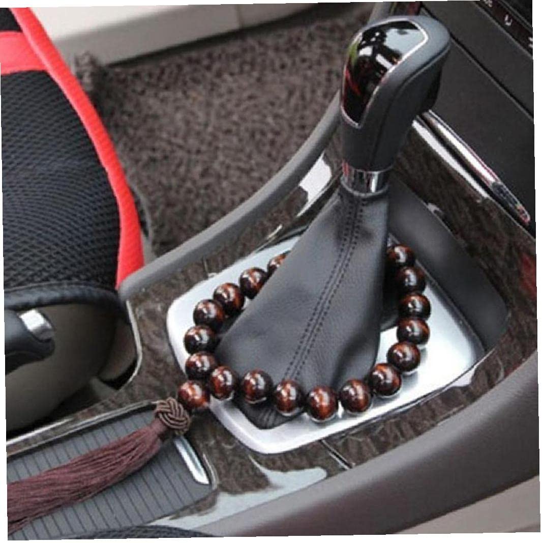 Holz Buddha Perlen Auto-Anhänger - Natürlich & Glücksbringend