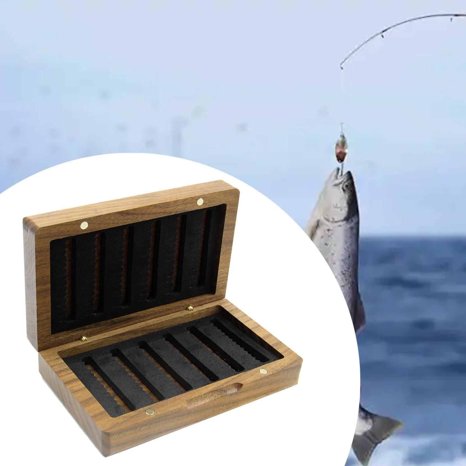 Contenitore Multiuso Compatto Scatola Portaoggetti Per Pesca A Mosca - Custodia Deposito Attrezzature, Cimeli O Capelli Porta Esche E Accessori Pesca