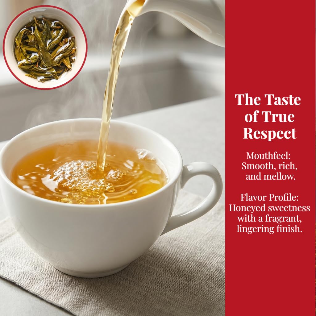 Thé Oolong Phoenix Dancong De Qualité Supérieure | Doux Et Moelleux | Thé Chinois En Vrac | Coffret Cadeau De 500g (250g × 2)