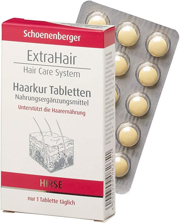 Extra Hair Hair Care Sys. Hair Treatment Tablets Schoe. Pack of 30