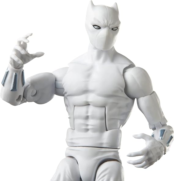Marvel Legends Series Black Panther Hatut Zeraze 6-inch Marvel Comics Action Figure Toy, 6 Accessories, 1 Build-A-Figure Part