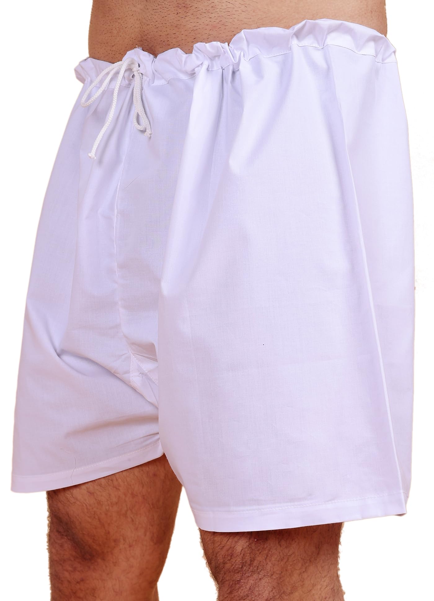 zeal, g Cotton Underwear for Men | White Underpants Without Elastic | Inner for Dhoti and Pyjama-picture-40