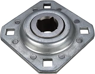 ST208-1-1/8 AG Flanged Disc Bearing Unit 1-1/8'' Squre Bore Compatible with ST208-1.1/8, FD208R1-1/8, DHPPB5, ST208-118N Square Disc Harrow Flange Bearing Unit