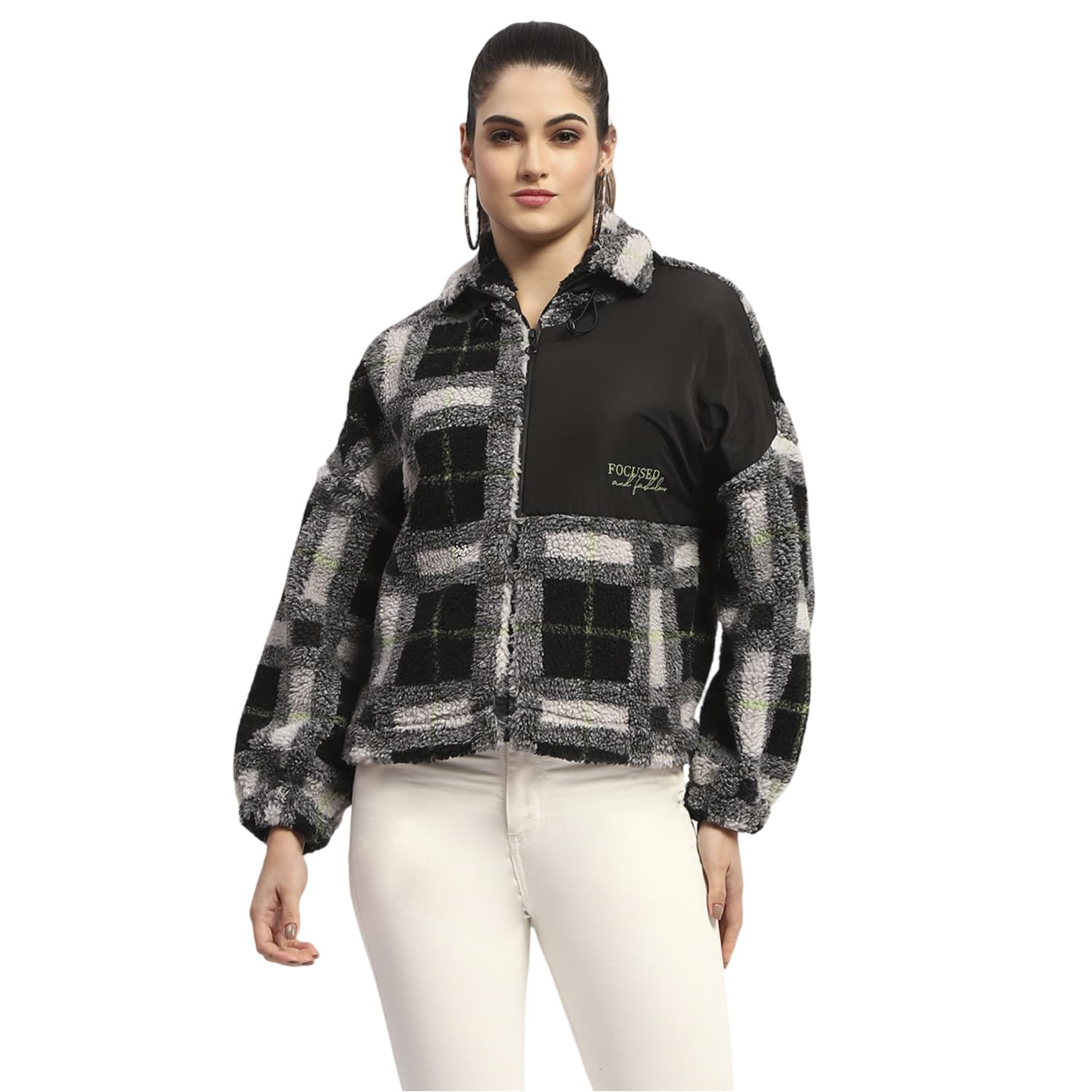 Madame Geometric Print Black Puff Sweatshirt - Review, Price and Buying Guide