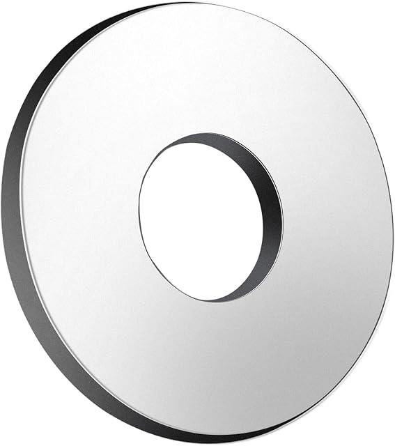 VIGRUE Pack of 10 Large Flat Washers M12 DIN 9021 A2-70 Stainless Steel Washers Flat Washers