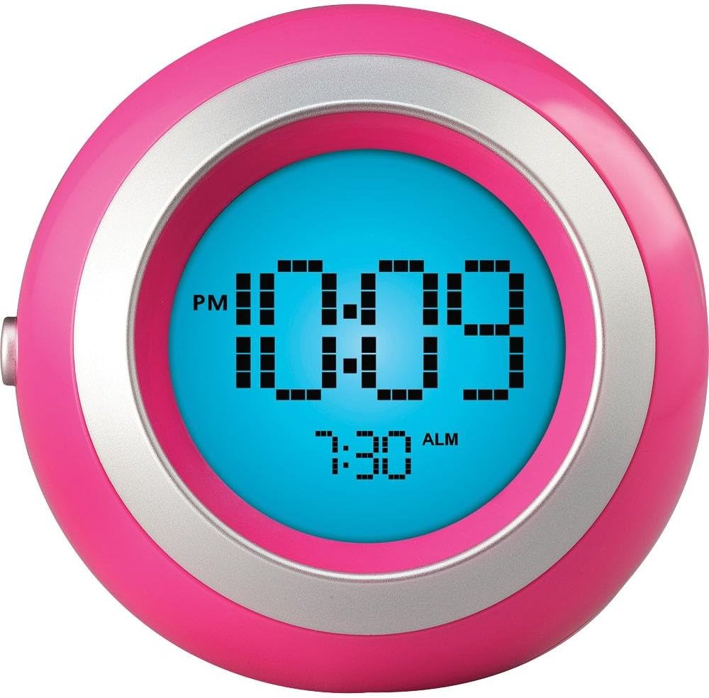 Timex TO25P Sphere Alarm Clock (Pink) Amazon.ca Home