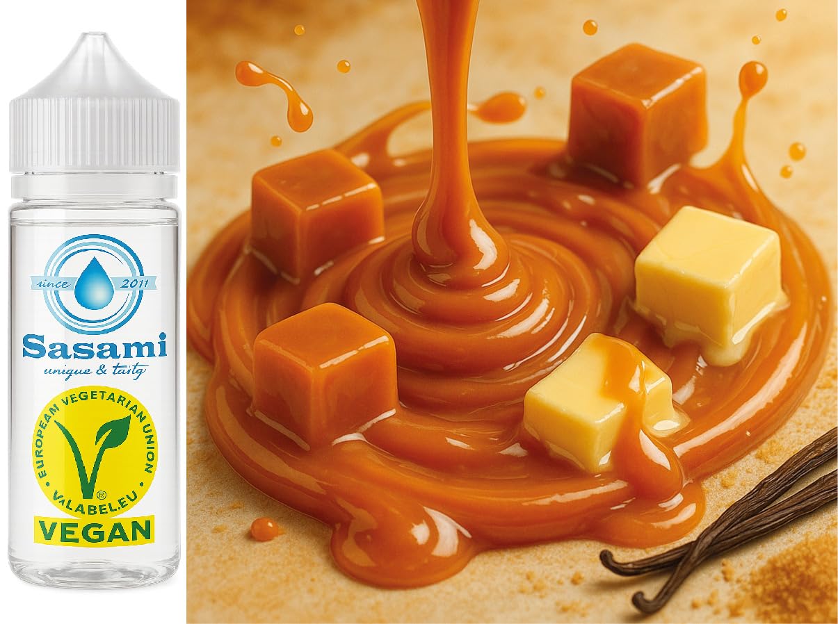 Butterscotch aroma concentrado - Vegano - Sasami - 10ml