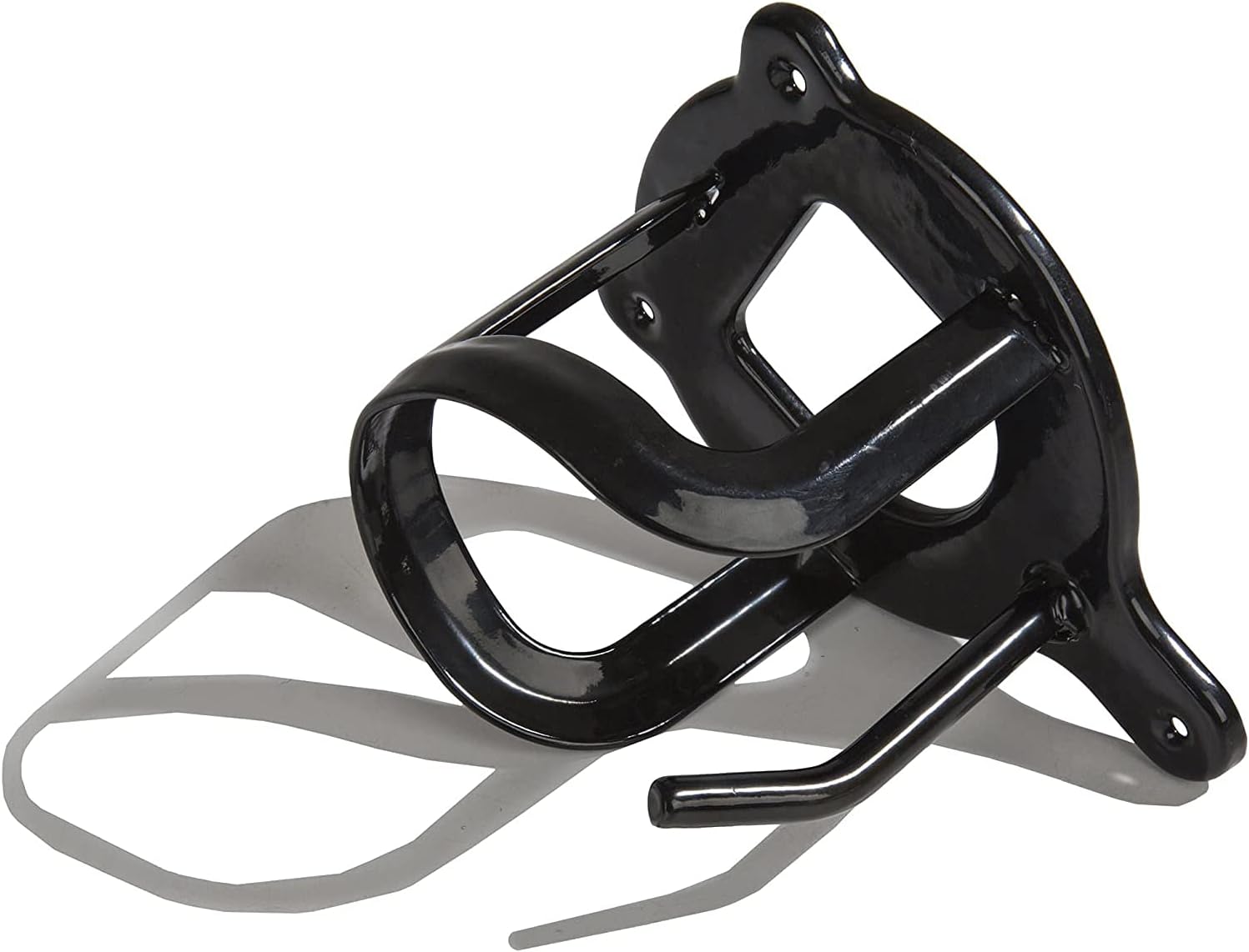 Aaght Harness Storage Horse Bridle Rack Metal Bridle Bracket Halter Hanger 2 Count (Black Two Pieces) : Pet Supplies