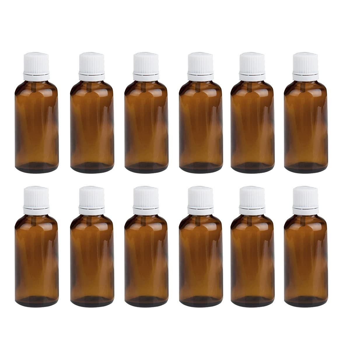 Empty Amber Glass Bottle With Leak-Proof Euro Dropper and Cap Suitable to Store Essential Oil, Medicine Etc (Pack of 12, 30 ML)-image-9