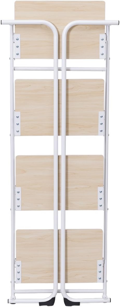 One-Day Sale: Up to 70% Off Giantex 4 Tier Folding Shelf with Rubber Feet Protect Steel Cart Foldable Shelves Kitchen Dining Storage Cart Free Shipping Over $50 Giantex 4 Tier Folding Shelf with Rubber Feet Protect Steel Cart Foldable Shelves Kitchen Dining Storage Cart