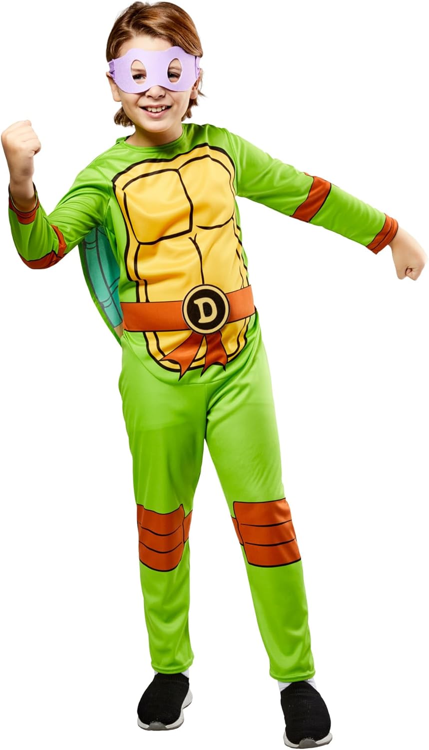 Teenage Mutant Ninja Turtles: TMNT Costume for Kids by Rubies, Boy's Small