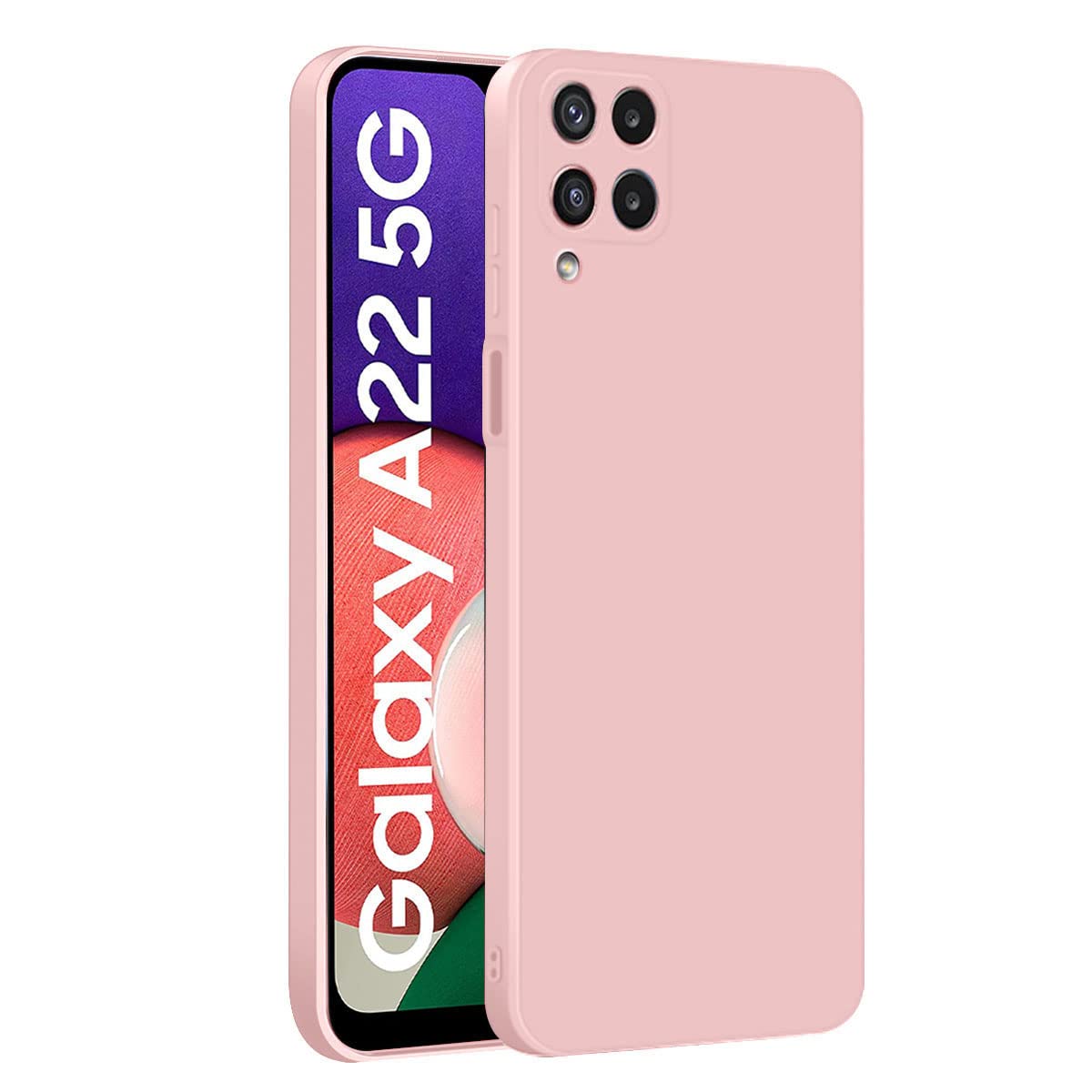 LIRAMARK Silicone Soft Back Cover Case for Samsung Galaxy M33 5G (Silicone Pink) (B0BL18NWTZ) Amazon Price History, Amazon Price Tracker