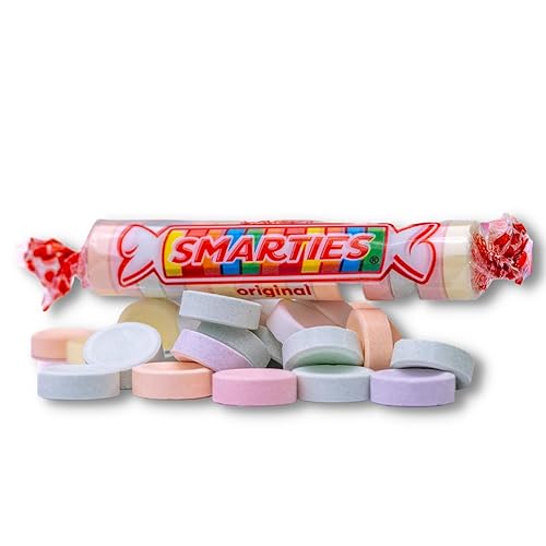 Miniatura 2 de SMARTIES - Bolsa de 4 libras - Rollos de caramelos Smarties - Sabores originales - Caramelos Smarties a granel - Caramelos envueltos individualmente