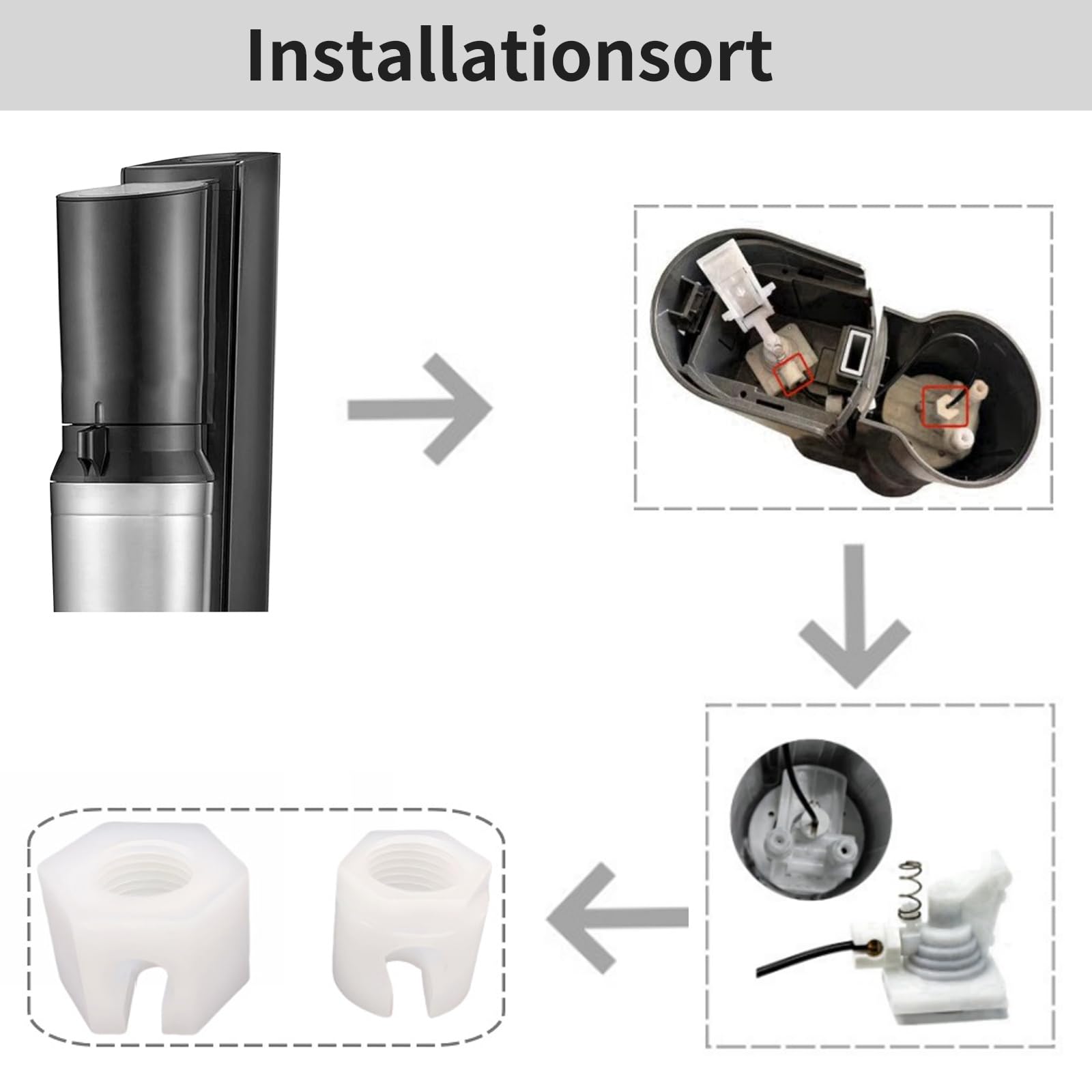 Wie verwende ich meinen SodaStream Crystal 3.0™ Wassersprudler, um