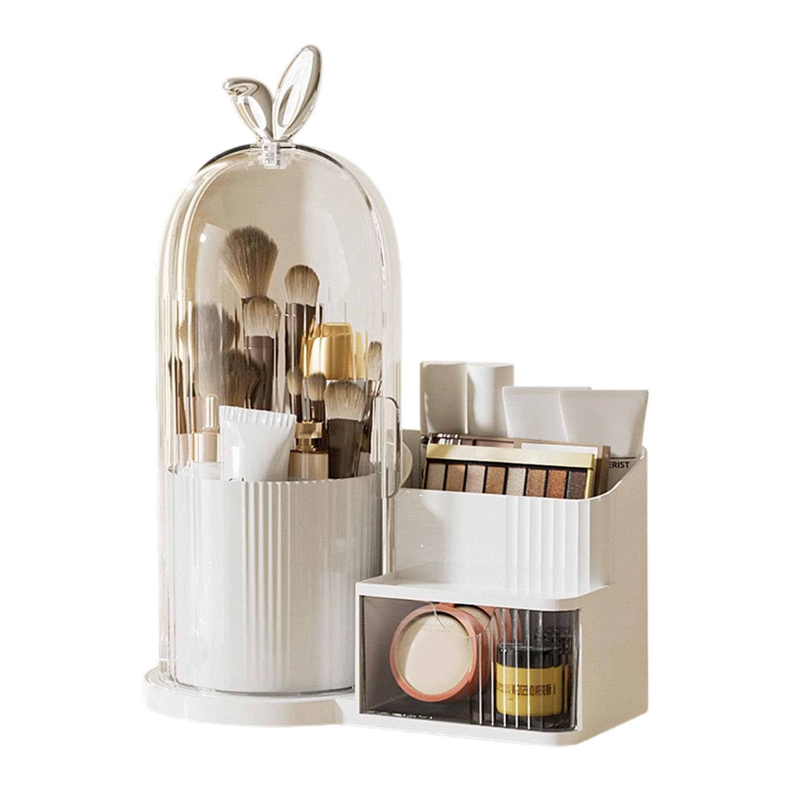 HDOYTXXM Sturdy Rotating with Carry Handle for Home Use and Easy Transport Rotating Organizers