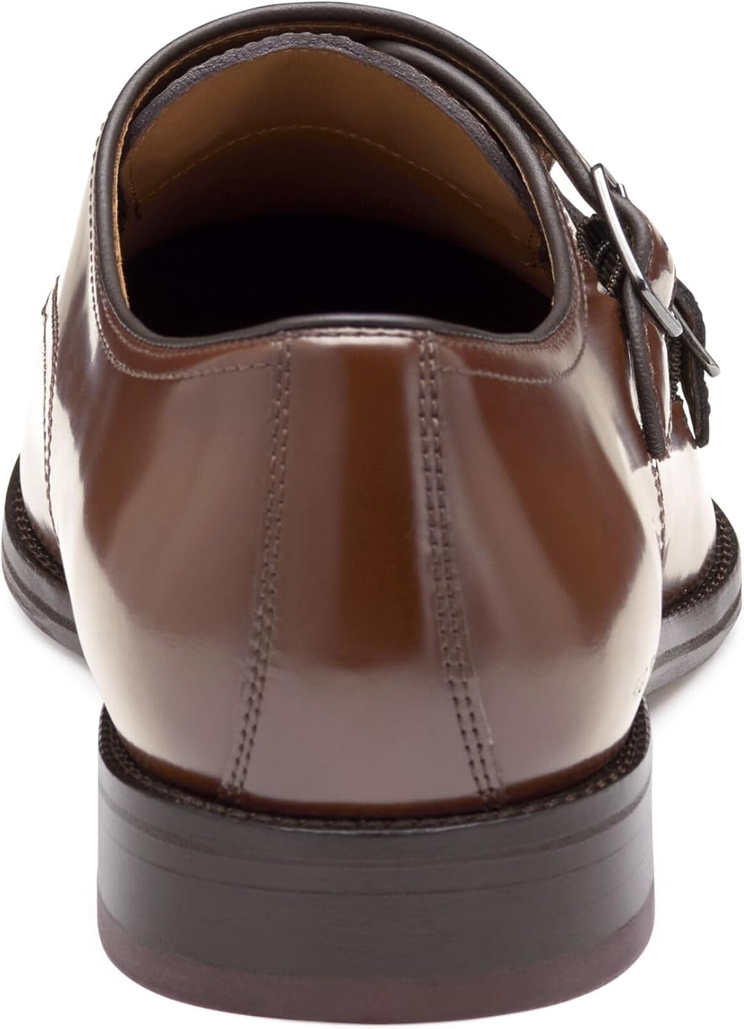 Johnston & Murphy Sullivan Double-Buckle Cap Toe Monk Strap Dress Shoe - Image 3