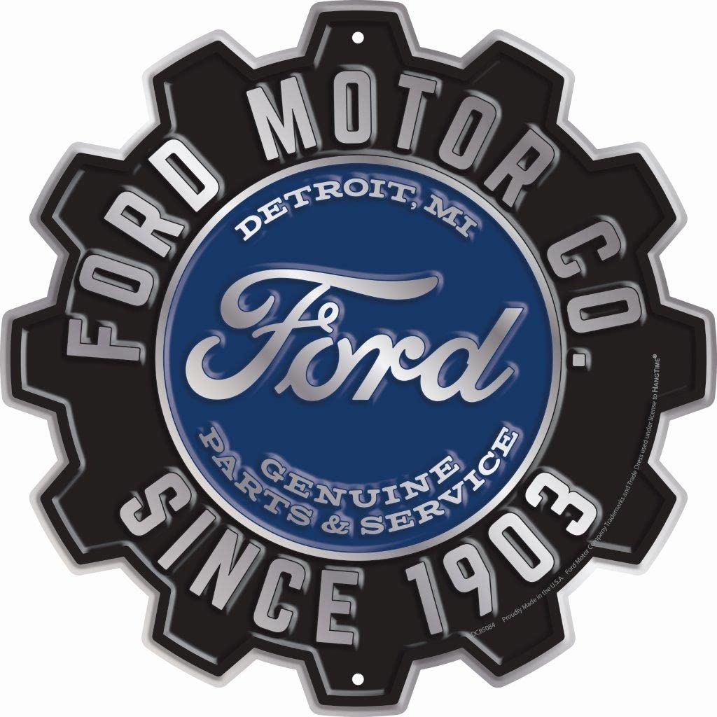 Hangtime Ford Parts 12 inch Gear Sign