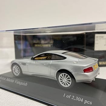 Amazon | MINICHAMPS 1/43 Aston Martin Vanquish 2002年 Silver