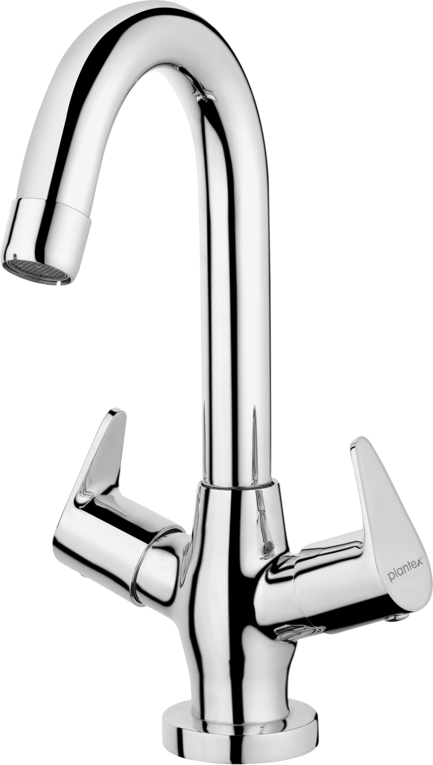 Plantex Pure Brass Wash Basin Tap with 360° Swivel Spout/Basin Tap/Hot and Cold Water Tap-7 Year Warranty (‎PAC-1809-Chrome) (B0D114Z2DR) Amazon Price History, Amazon Price Tracker