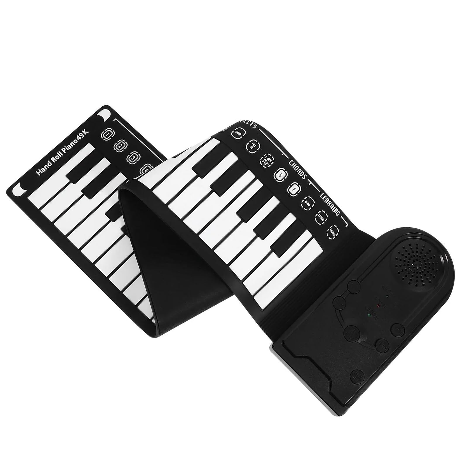 Elektroniczny Instrument Fortepianowy 49 Klawiszy Wyjście Elektroniczne Cyfrowy Pad Składane Pianino Dla Początkujących I Dorosłych