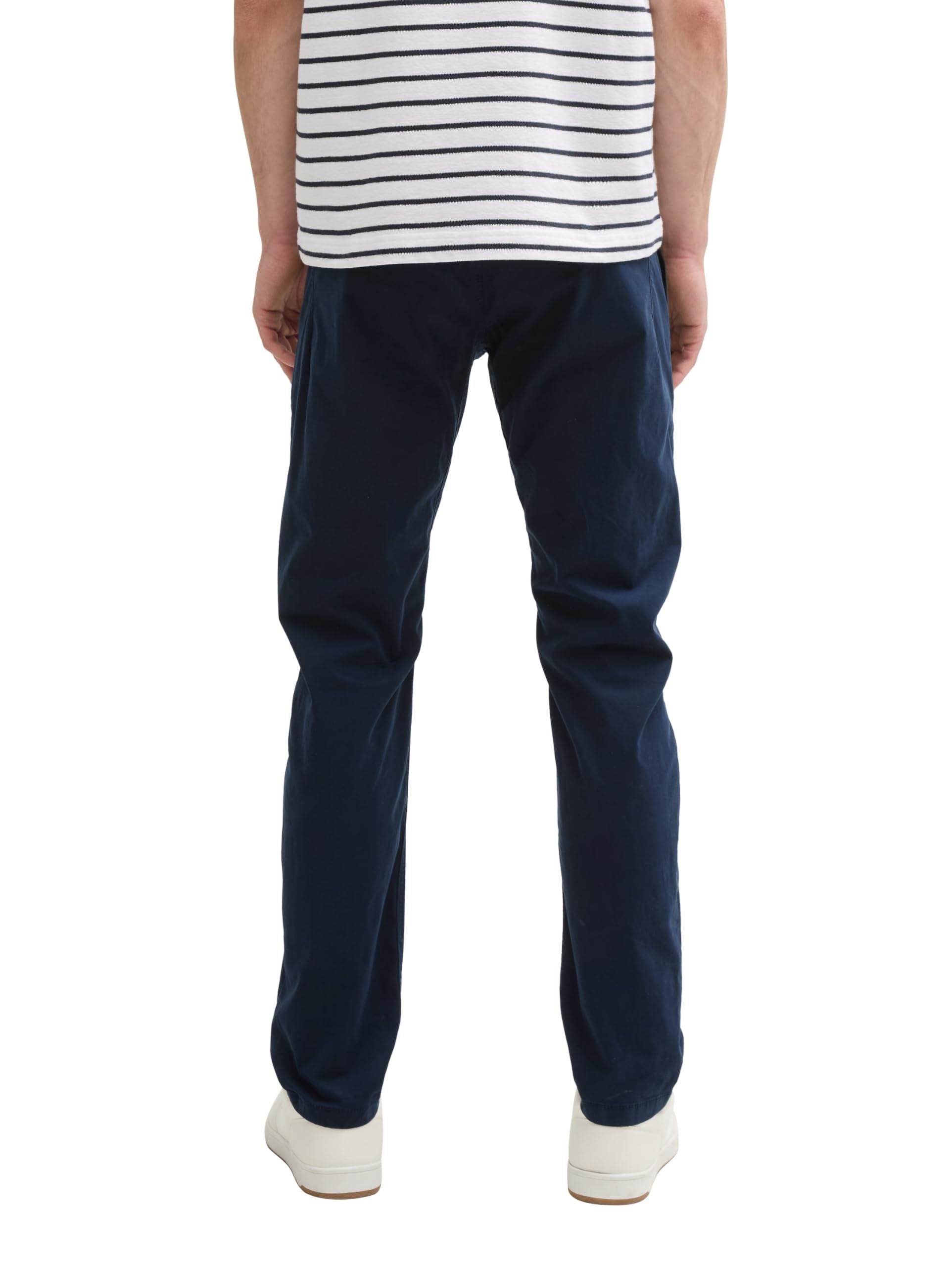 Tom Tailor Denim Henley T-Shirt in Waffelstruktur, Chalk Grey, XXL – Ansicht 2