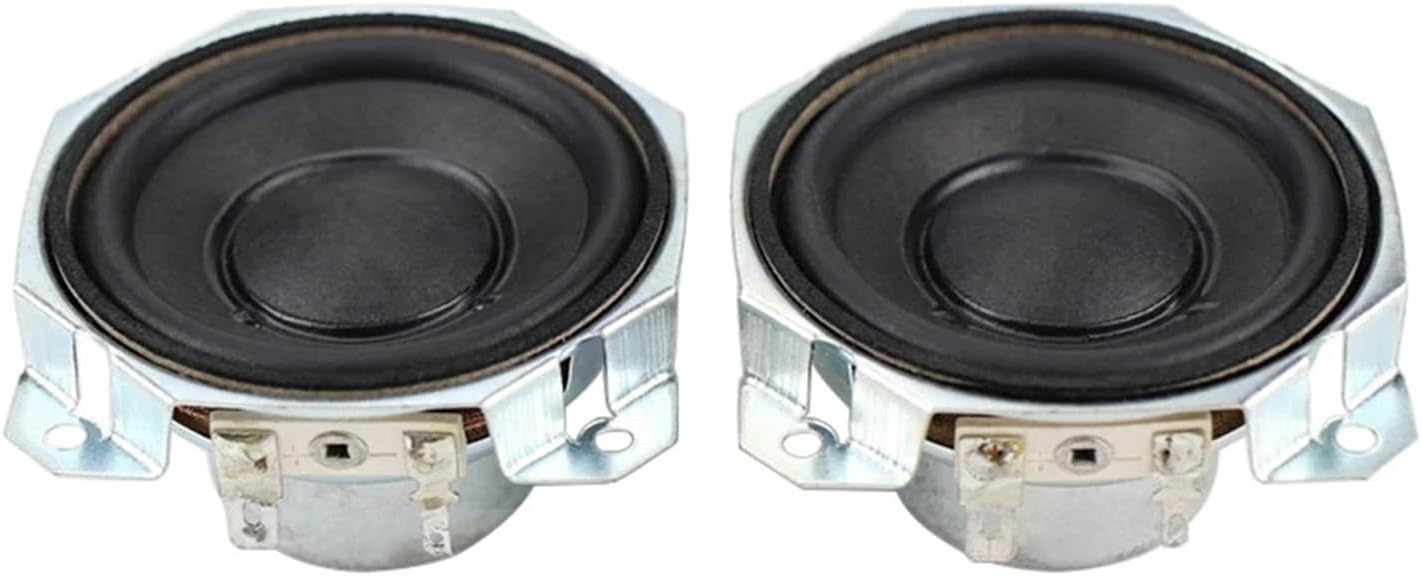 Speaker Voice Coil 2.5 Inch 68mm Bass Speaker 12Ohm 30W Built-in Magnet Woofer Big Voice Coil Rubber Edge Bass Speaker Repair Audio Speaker Components