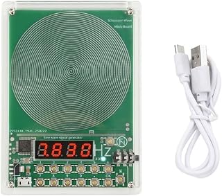 Adjustable For Schumann Wave Generator 7.83Hz With Portable USB Power Supply And Digital Circuit For Stable And Reliable Signal Output(Silver)