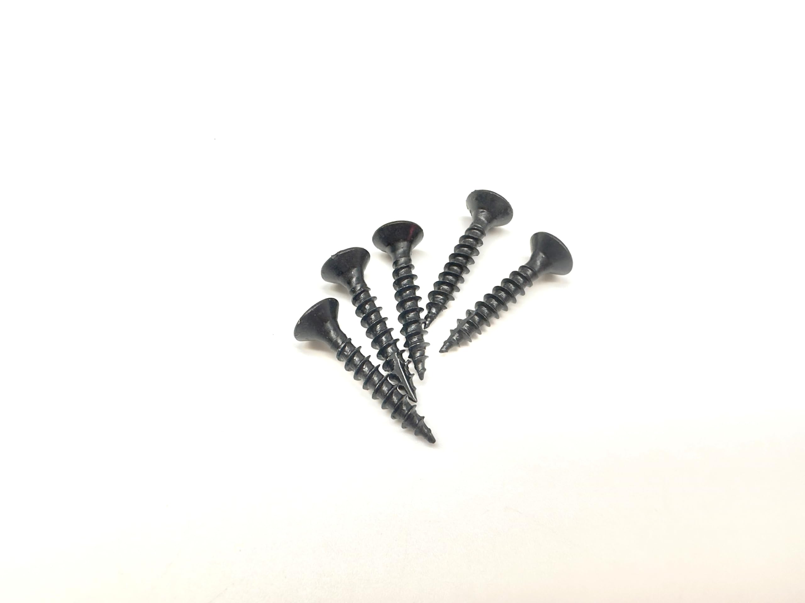 50 PCS Black Wood Screws (5mm x 30mm) Double Countersunk Multi Purpose Organic Woodscrews - Image 3