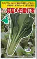 Amazon.co.jp: トキタ種苗 コマツナ 真夏の四番打者のタネ : DIY