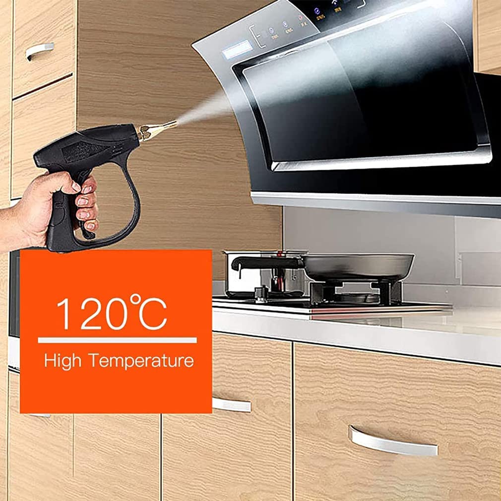 Przenośny parowiec, wysokociśnieniowa maszyna czyszcząca parą o mocy 2600 W, odkurzacz parowy 3,5 bara do użytku domowego, z końcówkami szczotek z rurką przedłużającą do mebli kuchennych i łazienkow