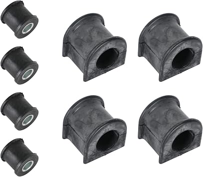 8Pcs Front+Rear Sway Bar Bushes Kit For Toyota Landcruiser 80 Series 1993-1997