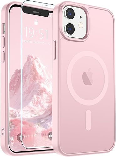 Miniatura 309 de SUPFINE - Funda magnética para iPhone 14 Pro Max (compatible con MagSafe), (protección contra caídas de grado militar de 10 pies), delgada, Negro