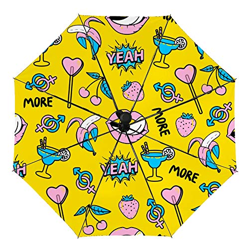 Parapluie pliable et compact pour affronter la pluie et le soleil en ville