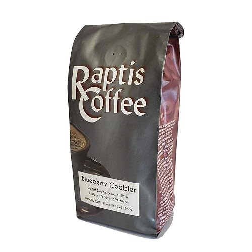 Miniatura 10 de Raptis Coffee Roasters - Bolsa de café molido en grano de vainilla de 12 onzas