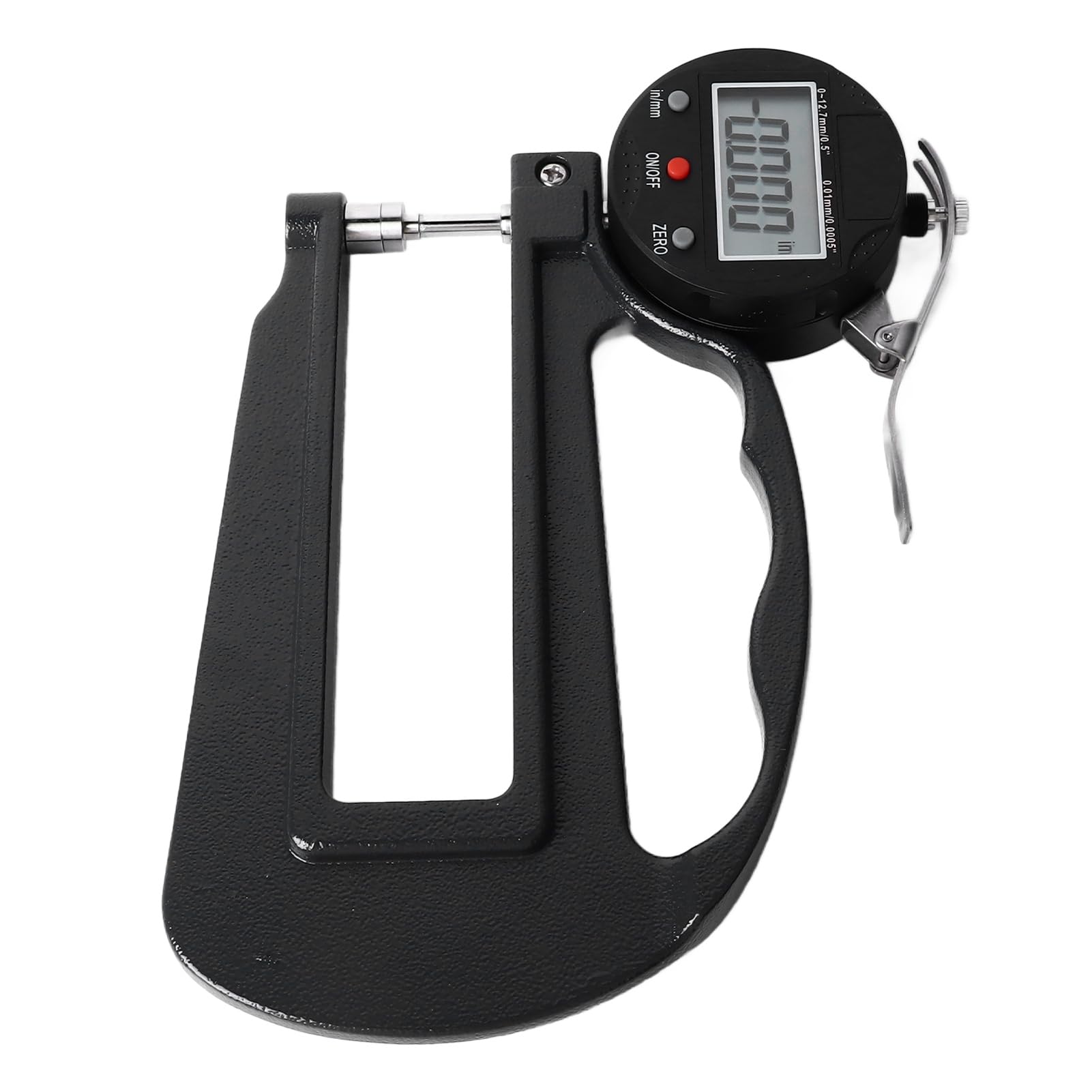 Medidor de Espesor Digital y Micrómetro Electrónico, 0-12,7 mm, Precisión 0,01 mm, Pantalla LCD