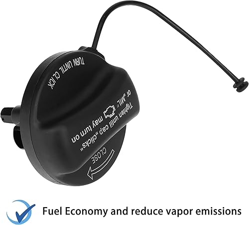 Miniatura 4 de Tapa de llenado del depósito de combustible, tapa de gas compatible con BMW E39 E46 E60 E90 E92-128i 320i 325i 328i 328xi 330i 330xi 335i 525i 528i