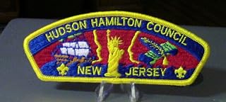 BSA Council Patch: Hudson Hamilton Council New Jersey Patch