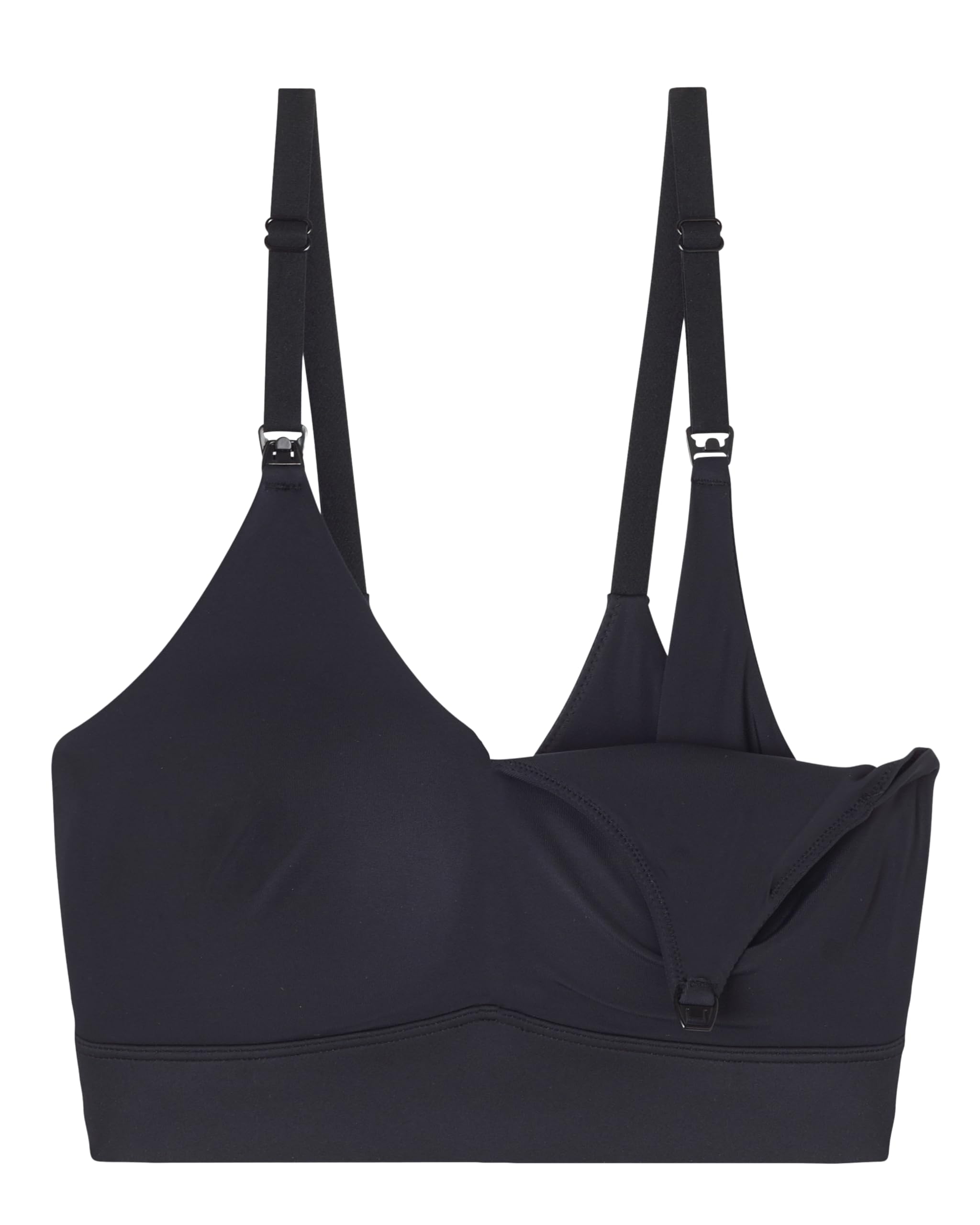 Harper Wilde Bliss Stillbralette - Ultraweicher Schwangerschafts-BH - Schwarz
