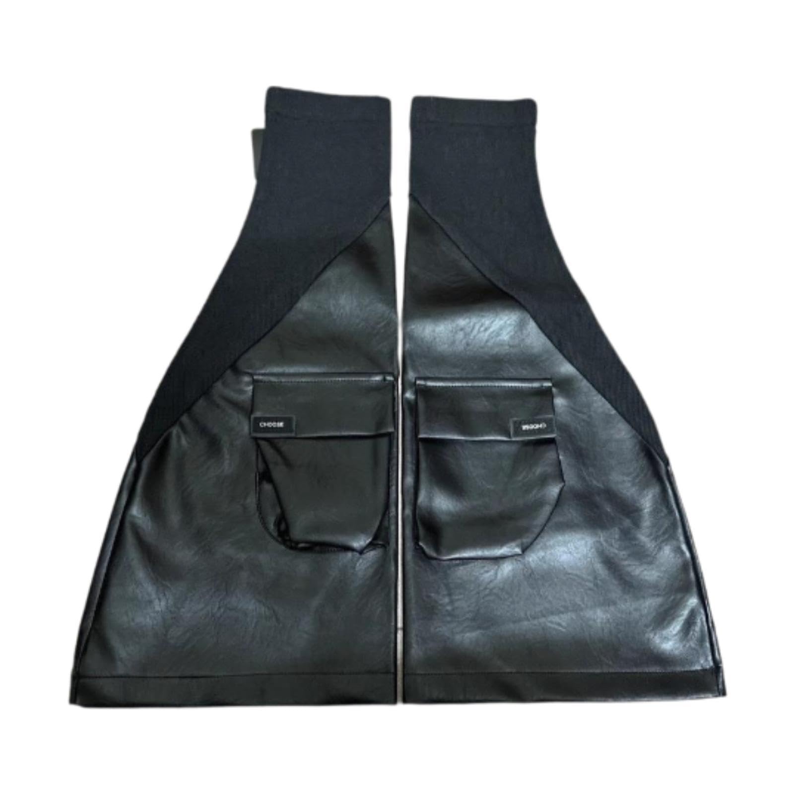 Harilla Calentadores de piernas Streetwear vestido elegante moda pierna medias pierna manga