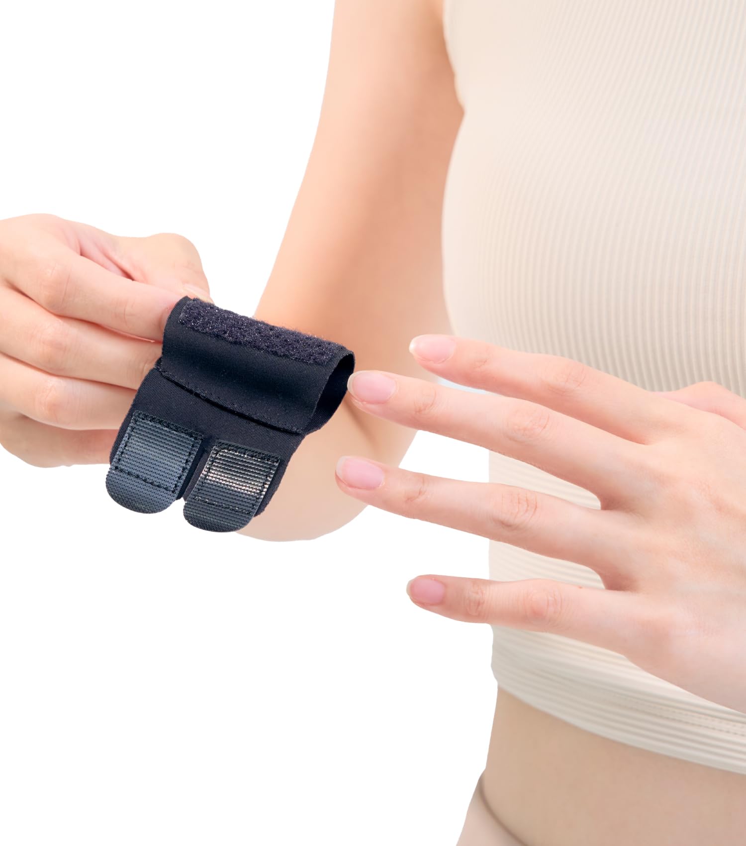 卒業式変更サイズ親指16、人差し指12、中指12、薬指12、小指10 楽天市場】ばね指 指サポーター 親指 薬指 中指 人差し指 指