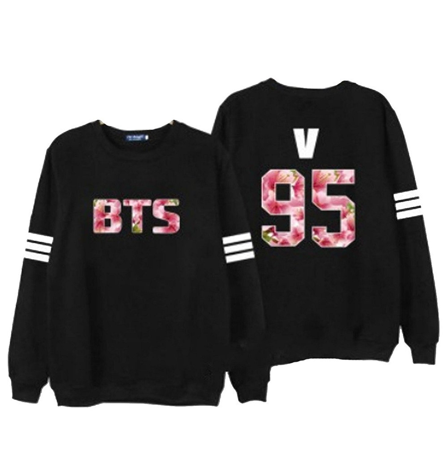 Kpop Sakura Sweater Pullover Unisex Sweatershirt Bangtan Boys Hoodies