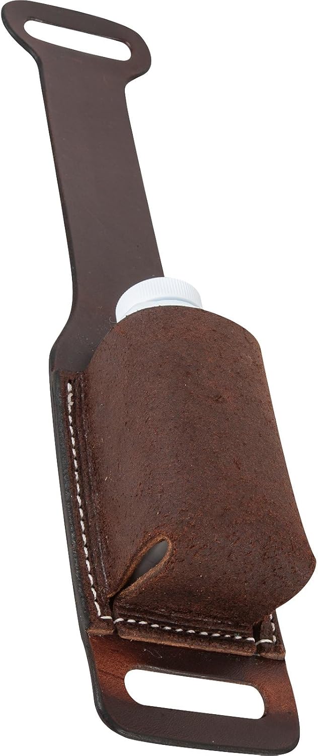 Martin Saddlery Rope Powder Holder, Chocolate Roughout