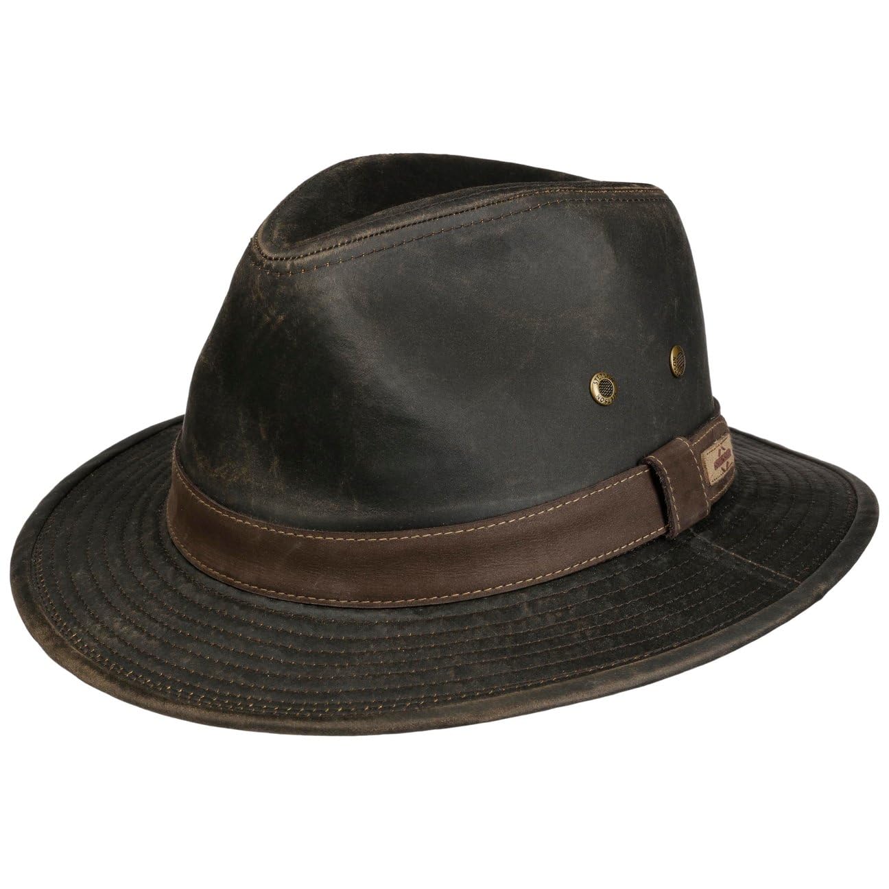 Stetson Traveller Cappello in Tessuto Protezione UV Uomo Tutto l Anno