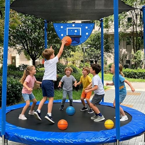 Panier de basket pour trampoline le cadeau parfait pour l'extérieur