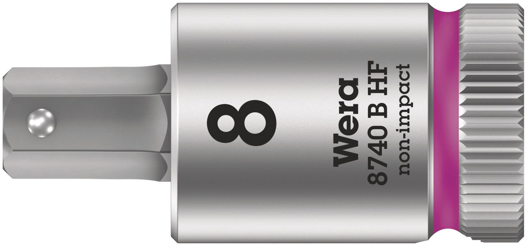 Wera - 05003536001 - Juego de carracas, 8100 SB Juego de carracas All-in Zyklop Speed, con arrastre de 3/8", 35 piezas