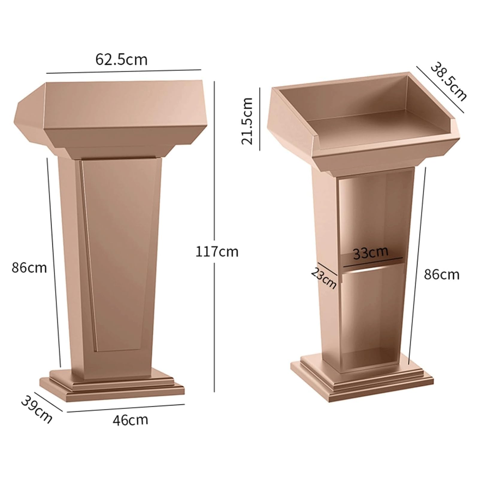mowy podium nowoczesny stojak na podium przenośny stojak na podium drewniany mównica ambona z otwartą półką do przechowywania nowoczesna stojąca podłoga recepcja biurko moda