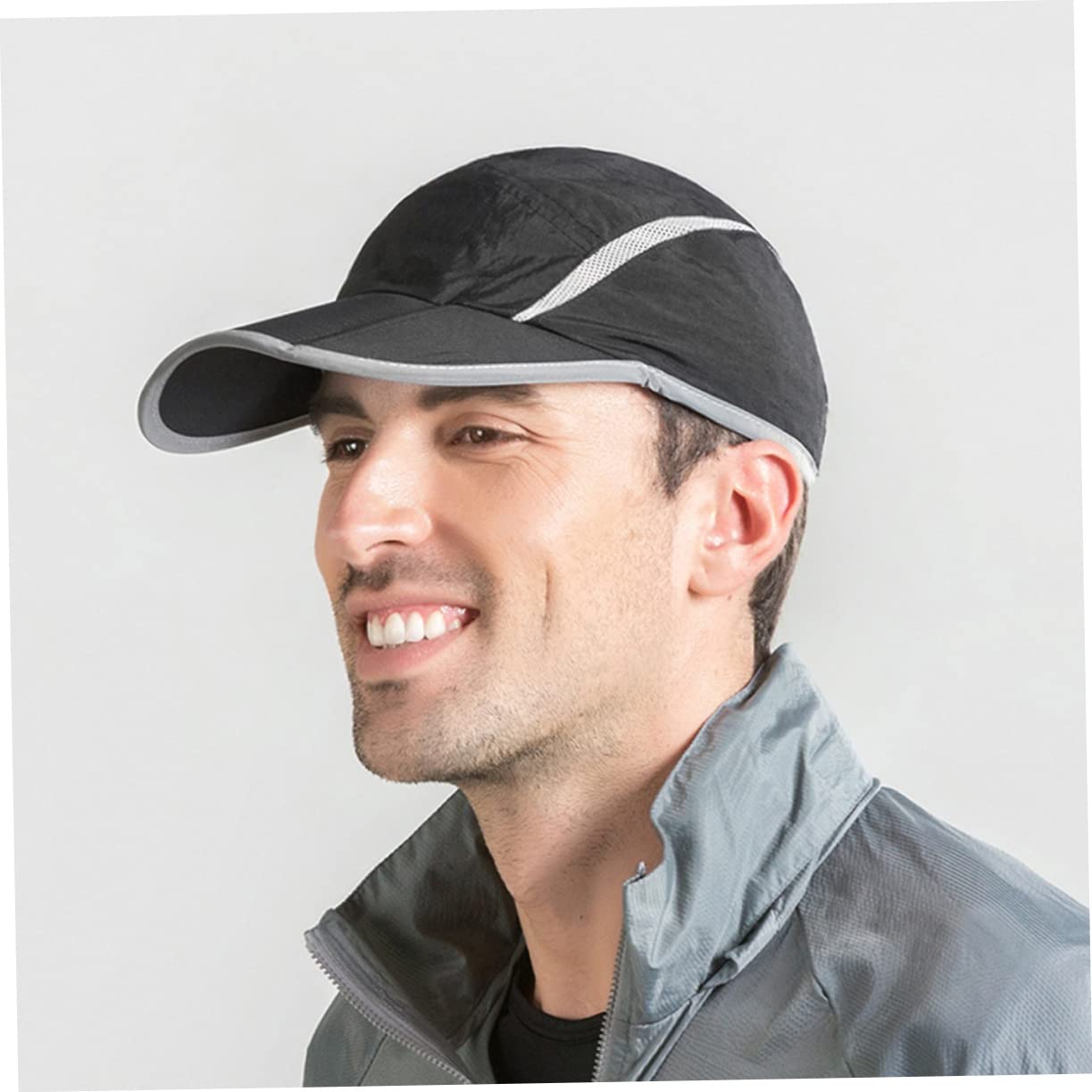 FOMIYES Sombrero Deportivo Gorro de Protección Solar Transpirable Running y Actividades Aire