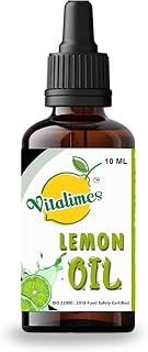 Steam Distilled food grade Lemon Essential Oil - 10ml