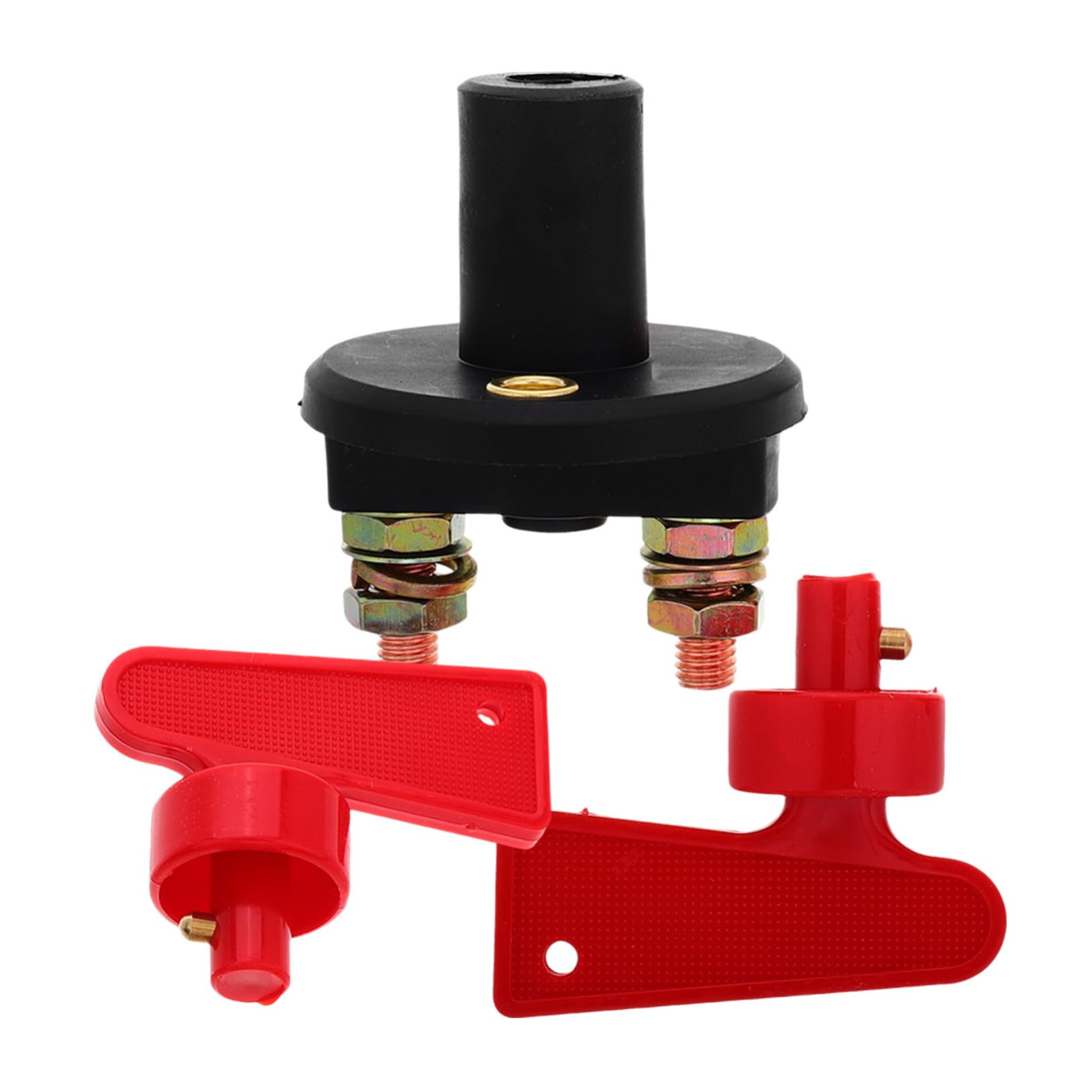 Gatuida Battery Cut off Switch for Rvs Boats Atvs Trucks 300a Heavy Duty Isolator Switch with Key Waterproof